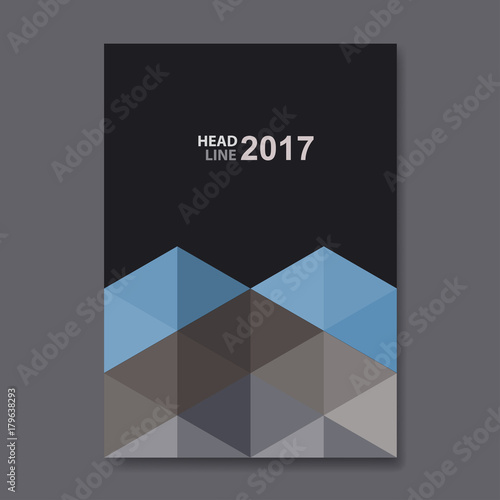 Templates. Design Set of Web Mail Brochures.