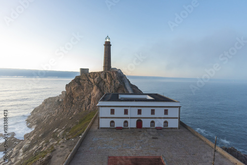 Zdjęcie XXL Latarnia morska przylądka Vilán (Camariñas, La Coruña - Hiszpania).