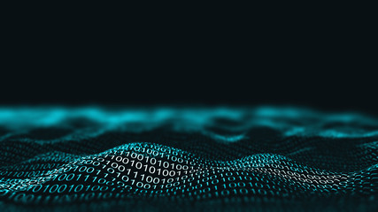 Information technology background. Network business infographics. it computer technology concept.