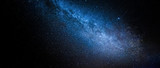 Wonderful milky way with million stars at night