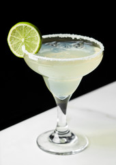 Glass of Margarita cocktail