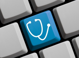 Stethoskop - Gesundheit online