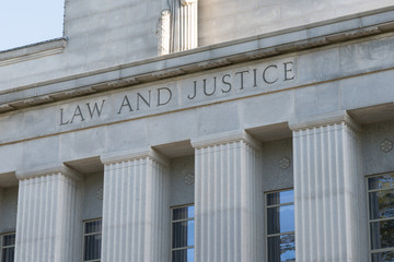 Stone Facade of Courthouse
