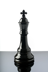 Chess business concept, leader teamwork & success