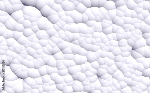 Иллюстрация: 3d rendering picture of white balls. Abstract wallpaper and background. 3D illustration 3d rendering picture of white balls. Abstract wallpaper and background. 3D illustration