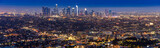 Los Angeles Downtown sunset