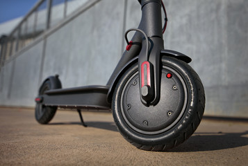 electric scooter front view