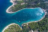 Kroatien, Istrien, Pula, Kap Kamenjak, Luftaufnahme