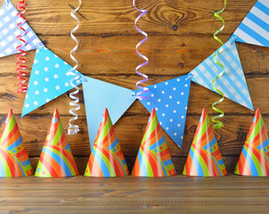 Colorful accessories for parties