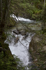 Górski wodospad - Mountain waterfall