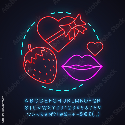 Sex shop neon light concept icon © bsd555