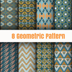 Geometric vector pattern wallpaper background surface textures