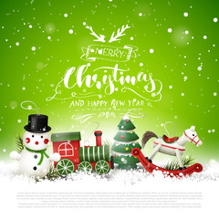 Christmas greeting card