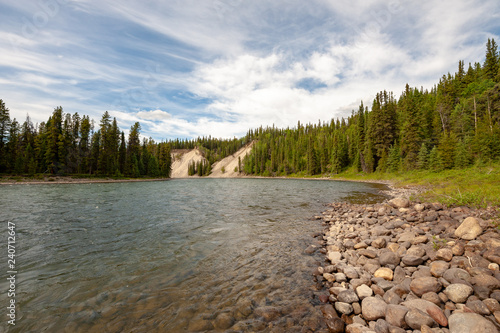 Zdjęcie XXL Rzeka Stikine w Spatsizi Plateau Wilderness Provincial Park, BC, Kanada