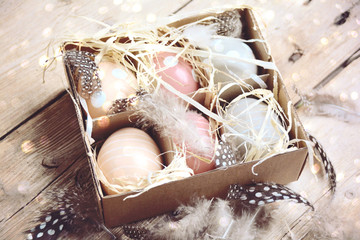 Ostern - Ostereier in der Box