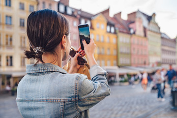 Young traveler in Wroclaw