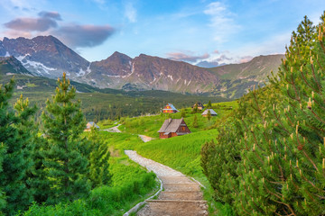 Mountains landscape, Zakopane, Poland, Europe