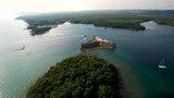 Croatia, Sea, Adriatic Sea, Castle, Fortress, Fortress at Sea, Ships, Nature, Sun, Tower, Sea Tower, Historical Buildings, Historical Buildings at Sea, Šibenik,