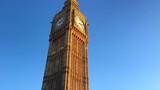 Big Ben Clock in London England Pan