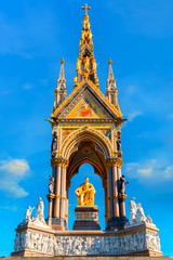 The Albert Memorial in London, UK