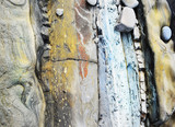 Abstract seashore stone background