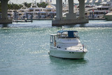 Medium sized boat in Miami