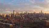 Winter hyperlapse of Chicago