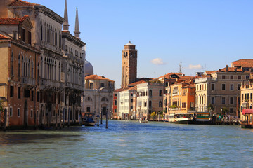 le Grand Canal à Venise en Italie