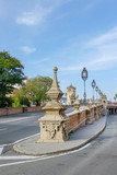SEVILLA, SPAIN - January 13, 2018: Street view of downtown in Sevilla city, Spain