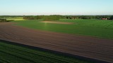 Landschaft in Deutschland aus der Luft