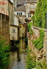 Montivilliers ; France - may 11 2017 : picturesque village in spring