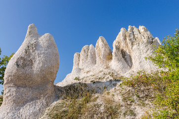 Complex of rock formations called Stone Wedding, located near the city of Kardzhali in Bulgaria