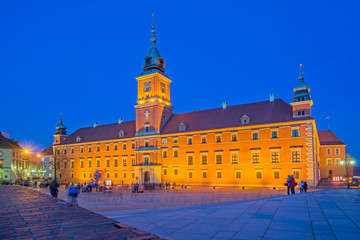 Plac Zamkowy- Warszawa, Polska