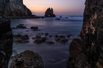 Portizuelo beach, Asturias, Spain