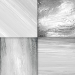 Gray paint background set