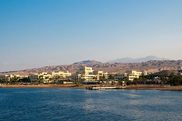 Aqaba, Jordan, early morning on the Red Sea