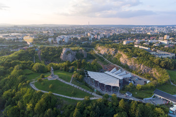Poland, Kadzielnia Amphitheater in Kielce