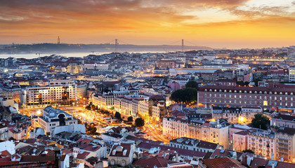Lisbon - Lisboa cityscape, Portugal