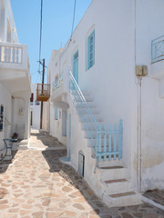 Traditional village Plaka in Milos Island