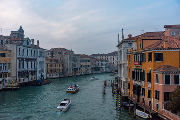 Italy, Venice, view of the Grand Canal