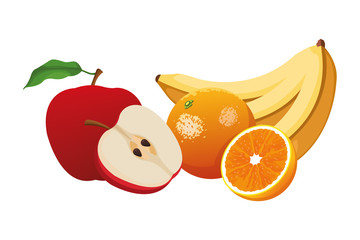 fruits icon cartoon