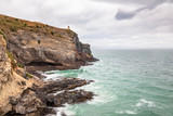 lighthouse at Taiaroa Head New Zealand