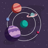 system solar planet
