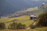 Mountain and Wold landscape
