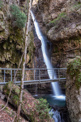 Hinanger Wasserfall bei Oberstdorf