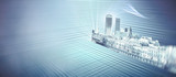 London City. Creative business background