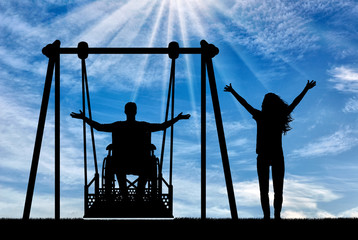 Concept of the lifestyle of people with disabilities