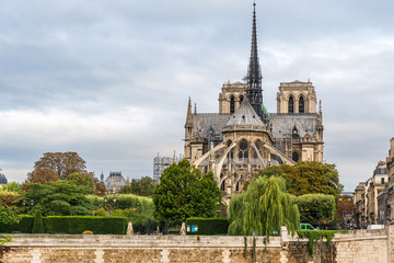 Notre Dame de Paris cathedral , Paris, France