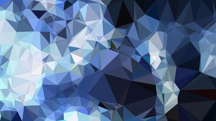 Abstract Blue Black and White Polygon Background Template