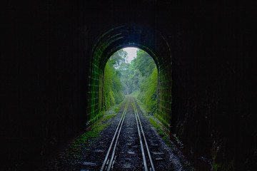 view of the tunnel